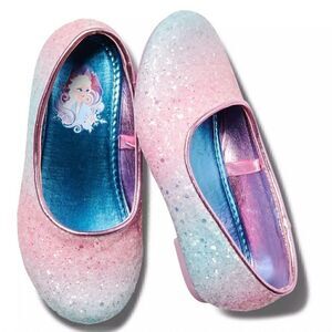 Frozen Dress Shoes Girls Anna Elsa NWT Disney Store Size 1 Ships Now